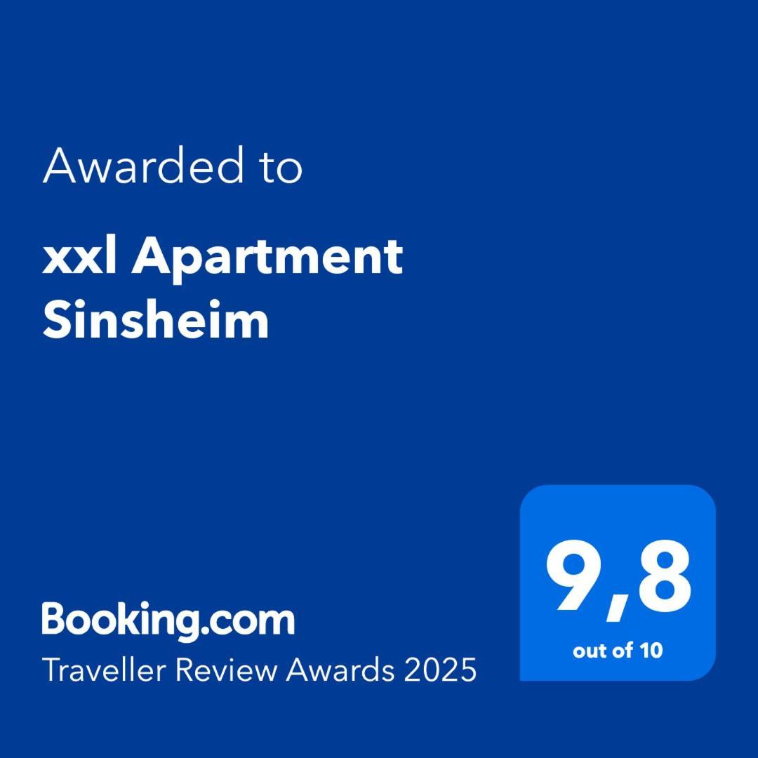 Xxl Apartment Sinsheim Buitenkant foto
